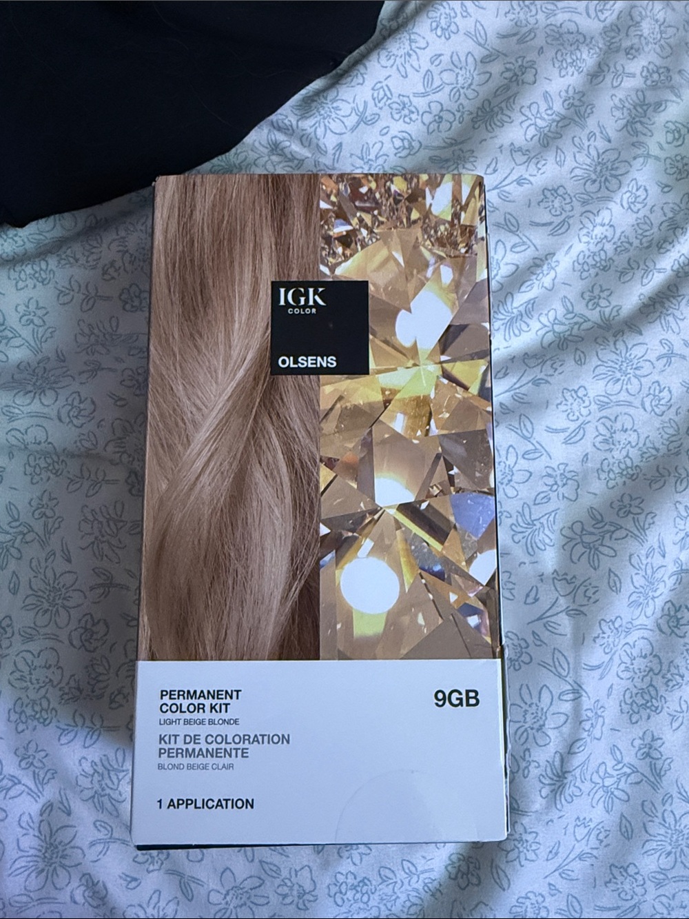 GK Olsen 9GB Light Beige Blonde Permanent Hair Color